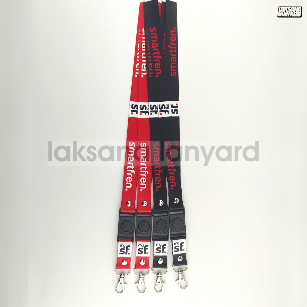 

LANYARD TALI ID CARD SMARTFREN PRINTING