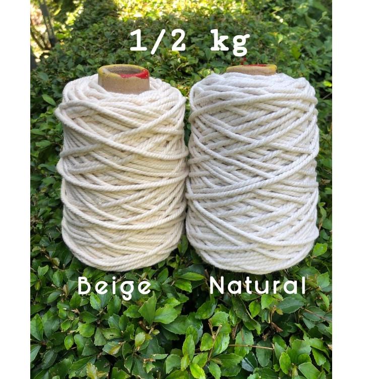 Terbaru.. Tali Katun SUPER PREMIUM 1KG || Bahan Makrame Tali Macrame Cotton rope hiasan benang keraj