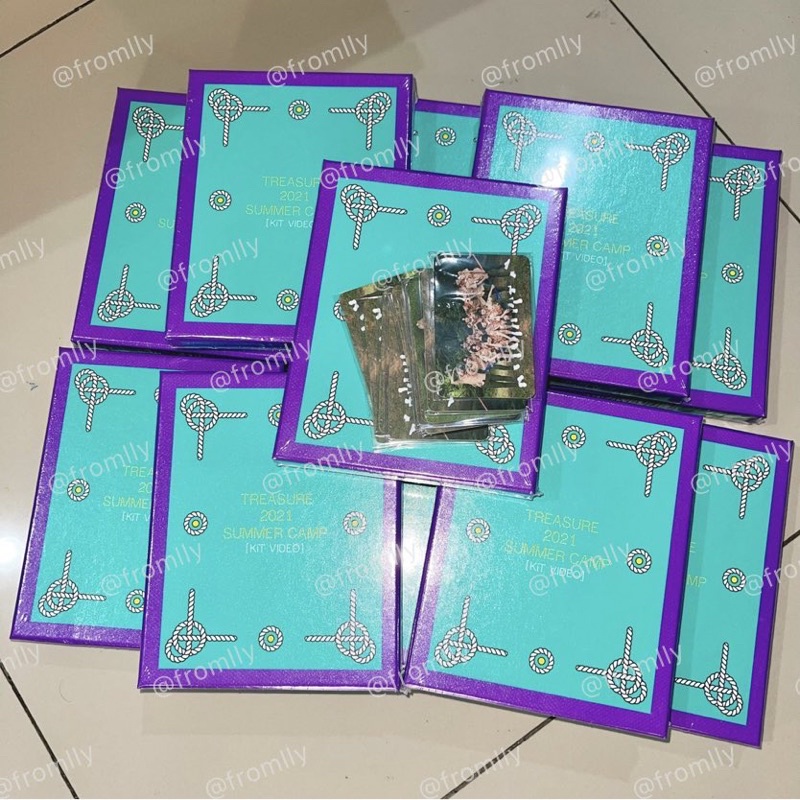 [PLSN] TREASURE 2021 SUMMER CAMP KiT VIDEO + Benefit Ktown4u