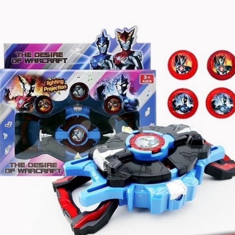 Sabuk Ultraman RB Senjata Berubah Ultraman Fusion Geed dan Altman