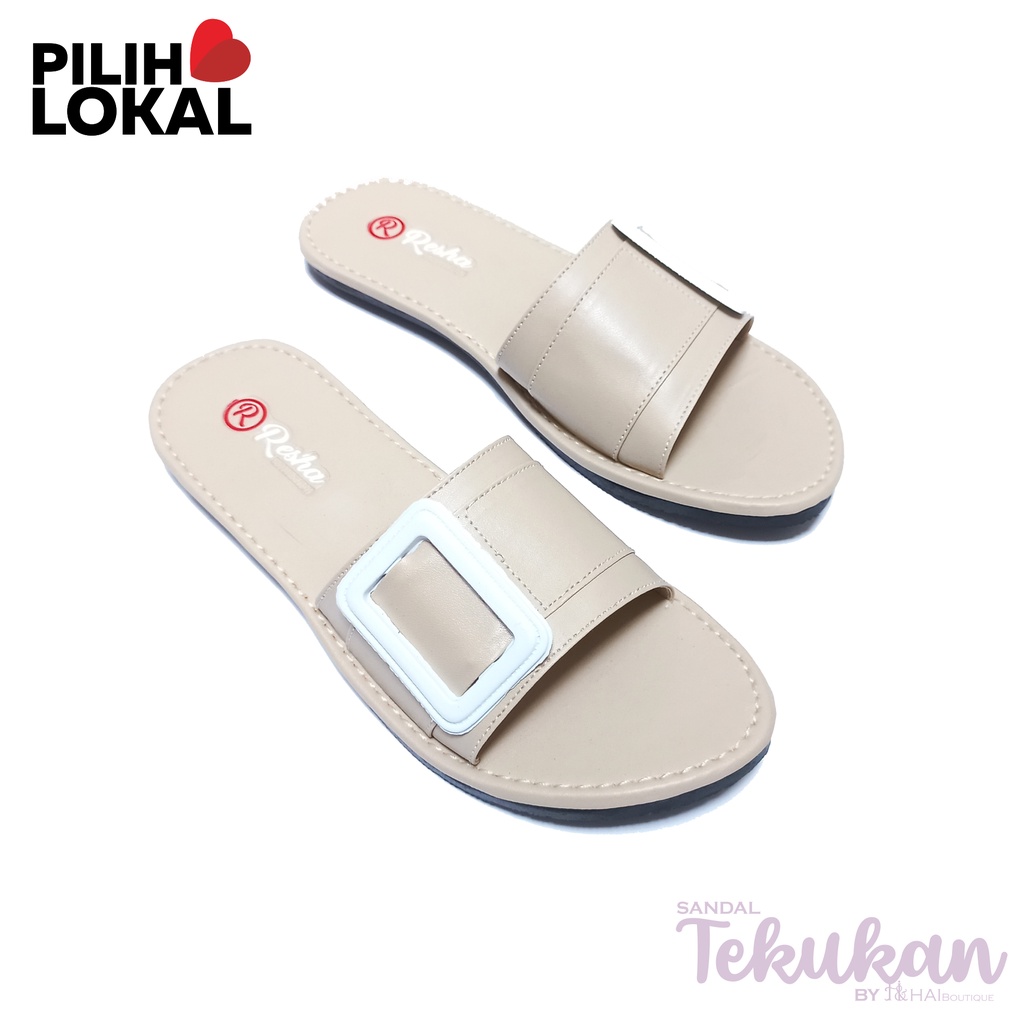 Sandal Wanita Slop Gesper - Sendal Gesper Wanita Karet - Sandal Casual wanita Kekinian - Sendal Gesper Cewek Kekinian - Sandal Teplek Wanita Terbaru 2022 -  Sandal Murah - Sepatu Sandal Karet Wanita - Sandal Selop - Sandak - Sandal Empuk Ringan Wanita