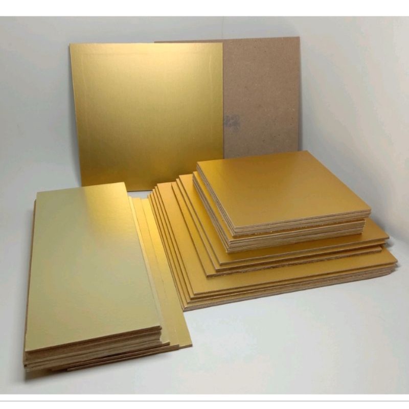 Alas tatakan kue gold alas kue ulang tahun