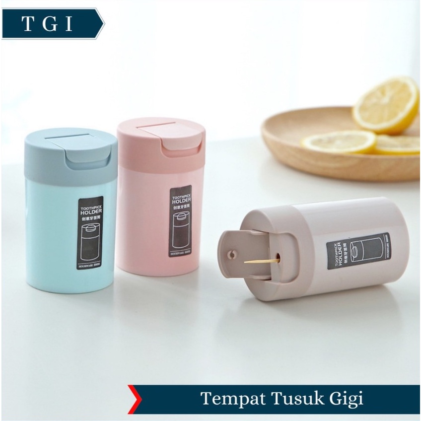 TEMPAT TUSUK GIGI PORTABLE / TOOTHPICK BOX PREMIUM