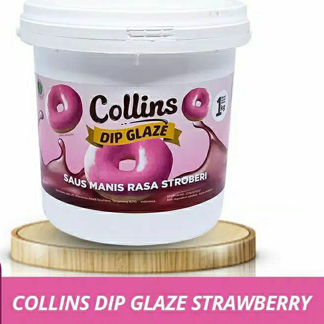 

Collins Dip Glaze Strawberry 1kg