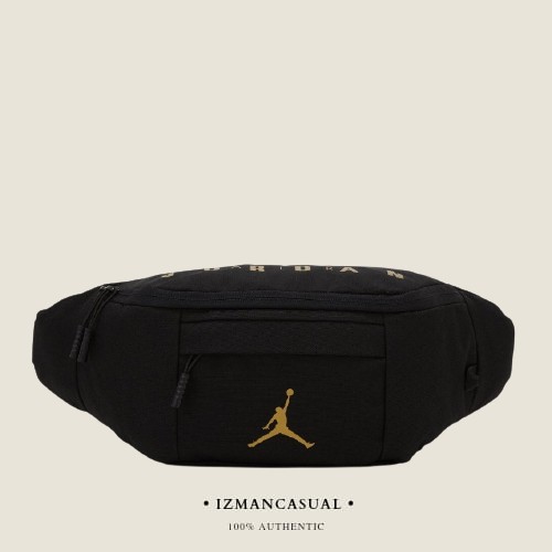 ORIGINAL JORDAN SELEMPANG WAIST BAG WAISTBAG TAS PINGGANG CROSS GOLD