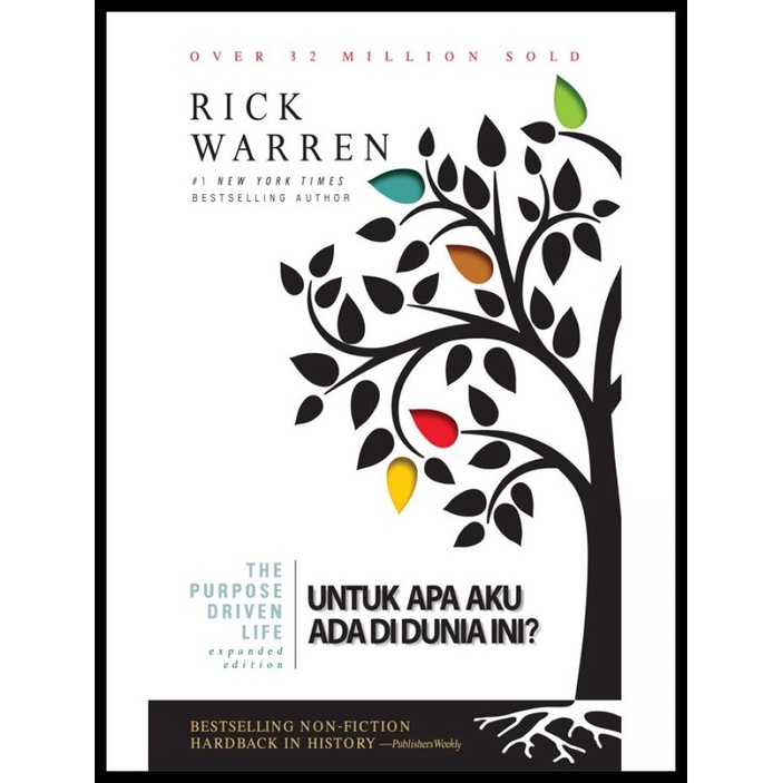 

COD BUKU "THE PURPOSE DRIVEN LIFE - UNTUK APA AKU ADA DI DUNIA INI" - EXP COD