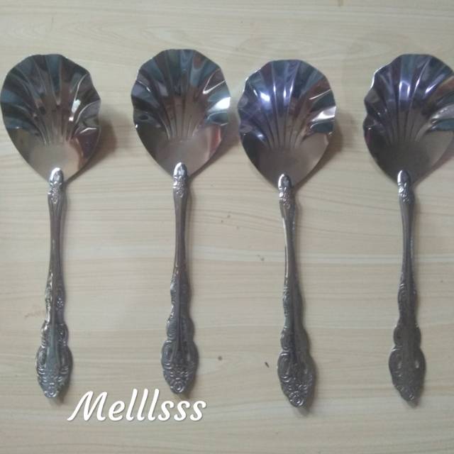 Sendok prasmanan/centong  sayur stainless