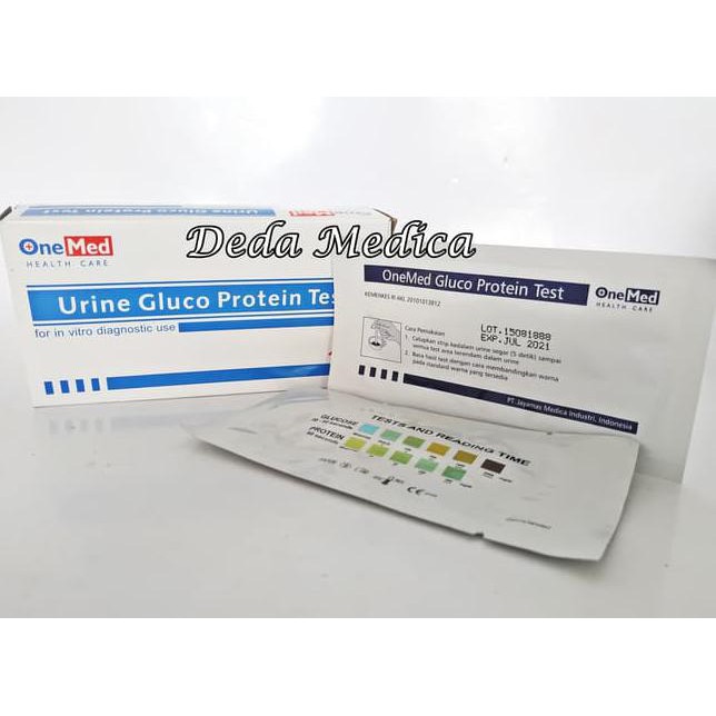 Gratis Ongkir Urine Gluco Protein PH test alat cek tes kencing gula darah diabetes Termurah