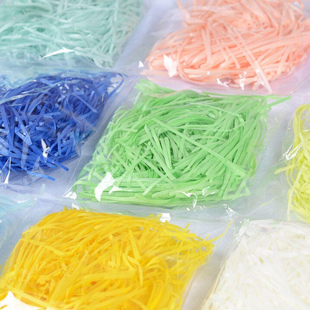 Solighter 20g Raffia Shredded Paper Craft Packaging Alat Aksesaries Confetti Wrapping Perlengkapan