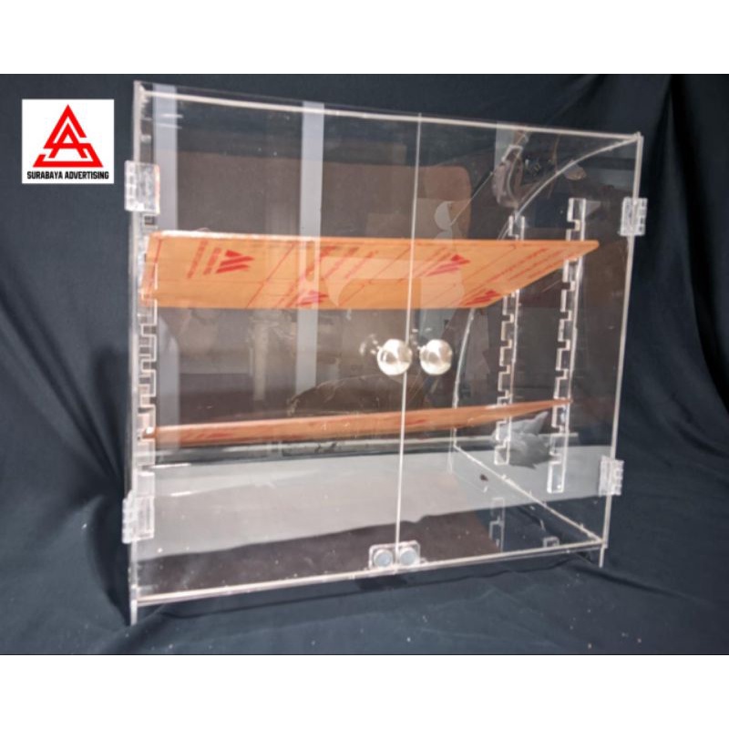 Jual rak roti etalase roti akrilik