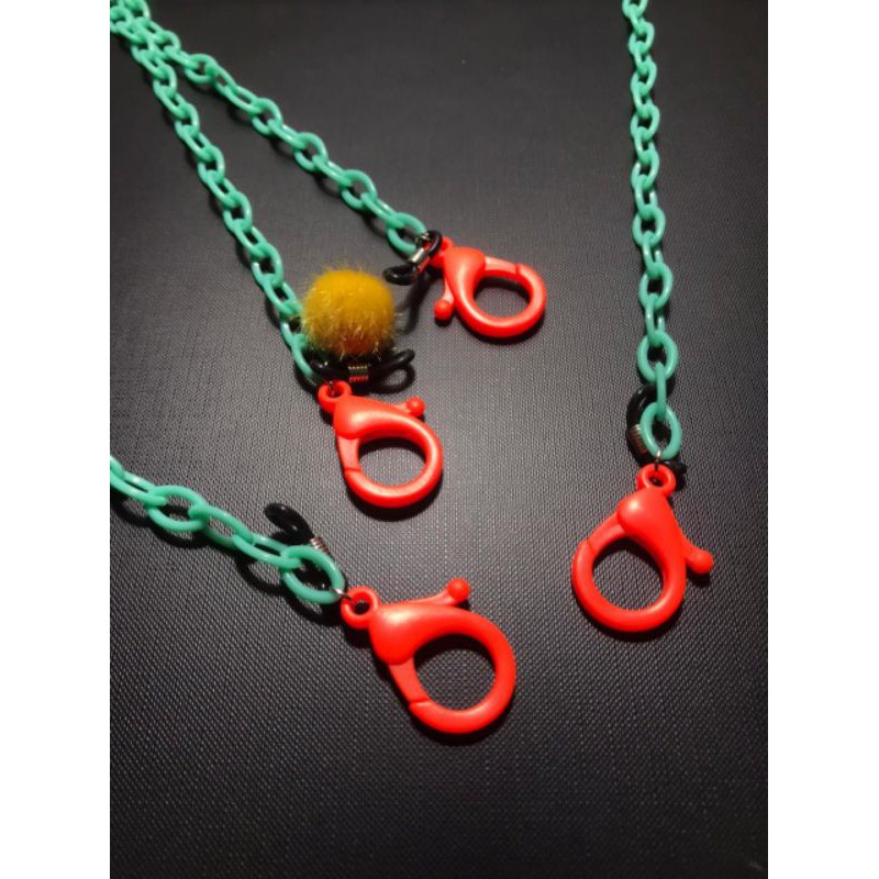 KALUNG MASKER KOREA/STRAP MASK/TALI RANTAI KOREA PASANGAN ORTU DAN ANAK