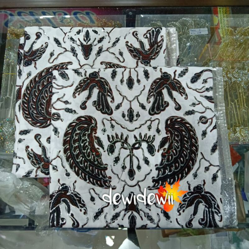 [Sepasang] Jarik Pengantin Prodo - Motif Sido Asih || Gold &amp; Silver