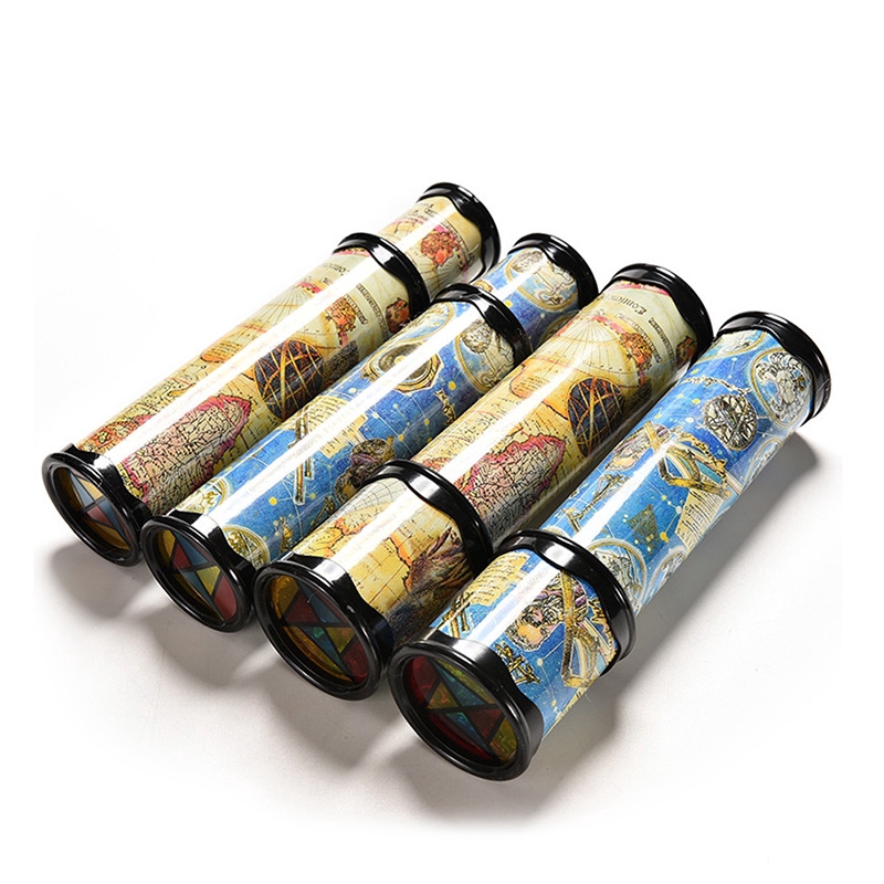 Classic Children Kaleidoscope Toy Kids Educational Science Birthday Gift 21cm/30cm