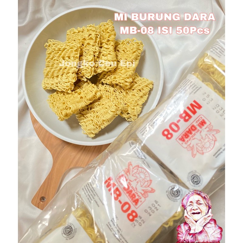 

MI KERING BAKSO ISI 50PCS CAP BURUNG DARA
