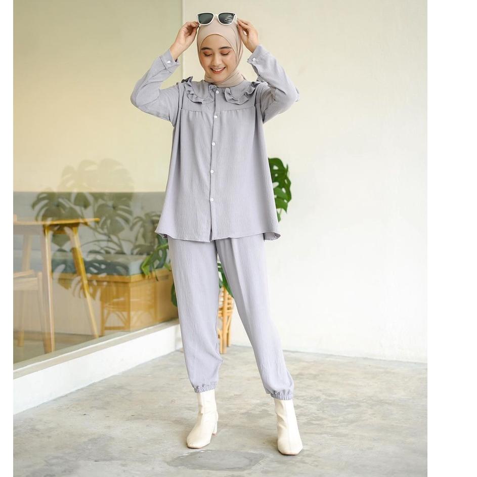 Ad31au22ᵂ ‣ Benang Raja Setelan Crinkle Premium