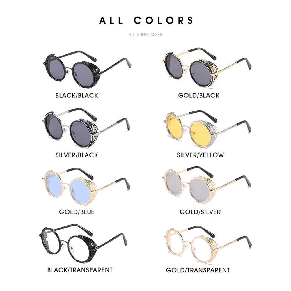 Lily Y2K Kacamata Wanita Pria Shades Eyewear Round