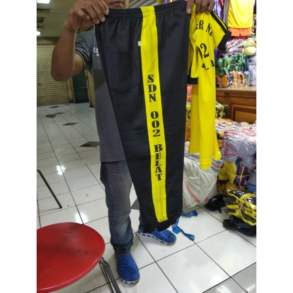 BAJU STTELAN OLAHRAGA ANAK SD (PENDEK - PANJANG)