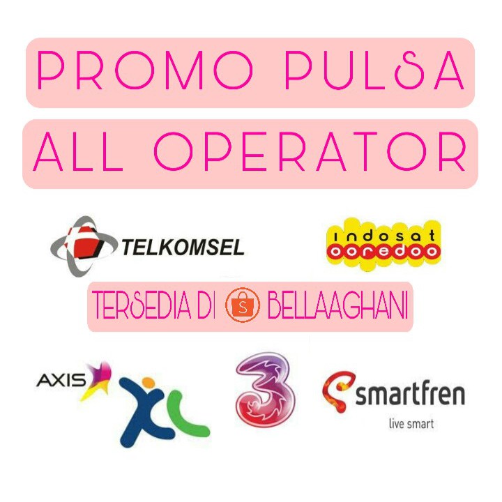 TERMURAH Pulsa XL 15 Ribu - 30 Ribu Pulsa Nominal Unik All Operator