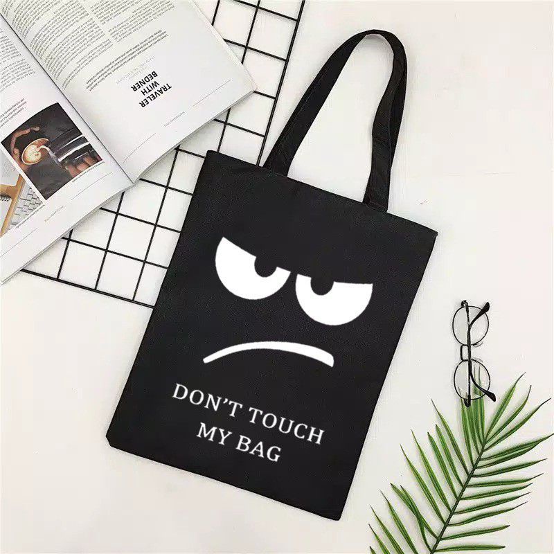 Arifirn Dont Touch - Pakai Resleting Tote Bag Wanita Murah