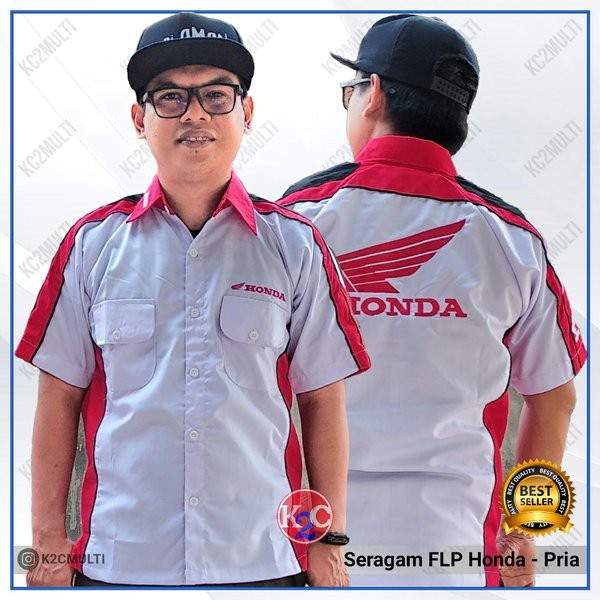 NH73 Baju  Honda  Seragam  Honda  SA Front Desk Sales  