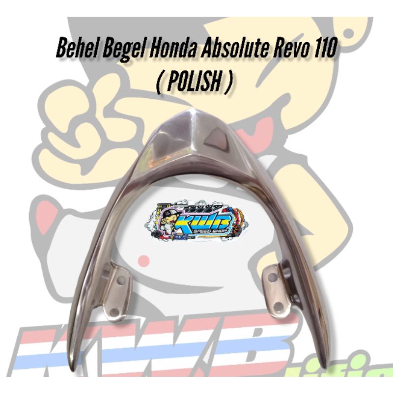 Behel revo absolute begel absolute revo planger pegangan jok belakang honda revo absoule