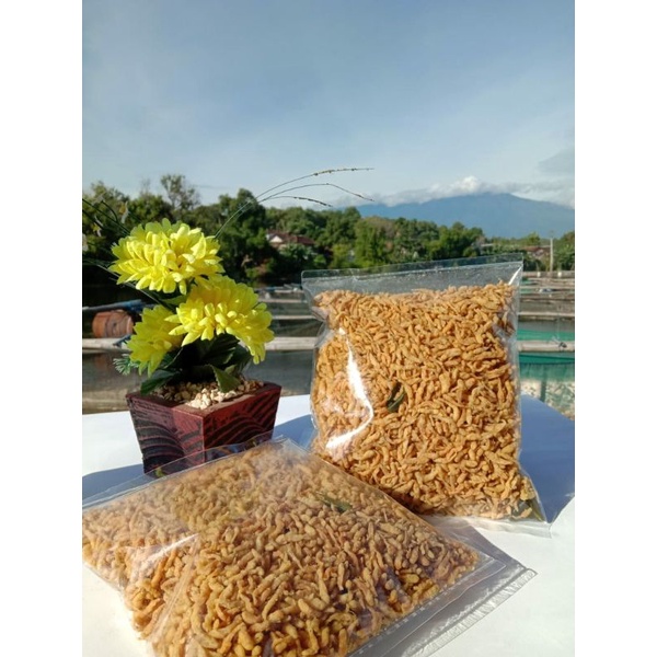 

Camilan renyah, gurih, lezat "LEMPUK CRISPY" kemasan 250gr, Khas Ranu Grati dijamin nikmat
