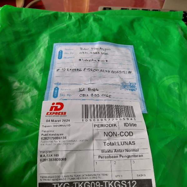 Termurah Cod - Laksita Tunik (atasan Batik Tenun Troso Handmade / Tunik Kekinian / Long Tunik Solo)