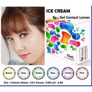 

SOFTLENS GEL ICECREAM COLOR 15MM
