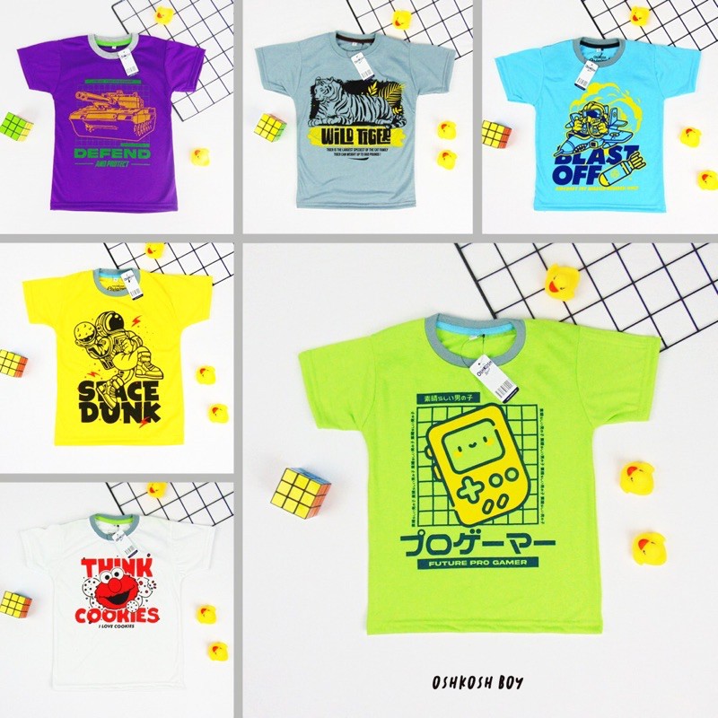 Kaos OshKosh Anak Laki-laki Usia 1-6 tahun
