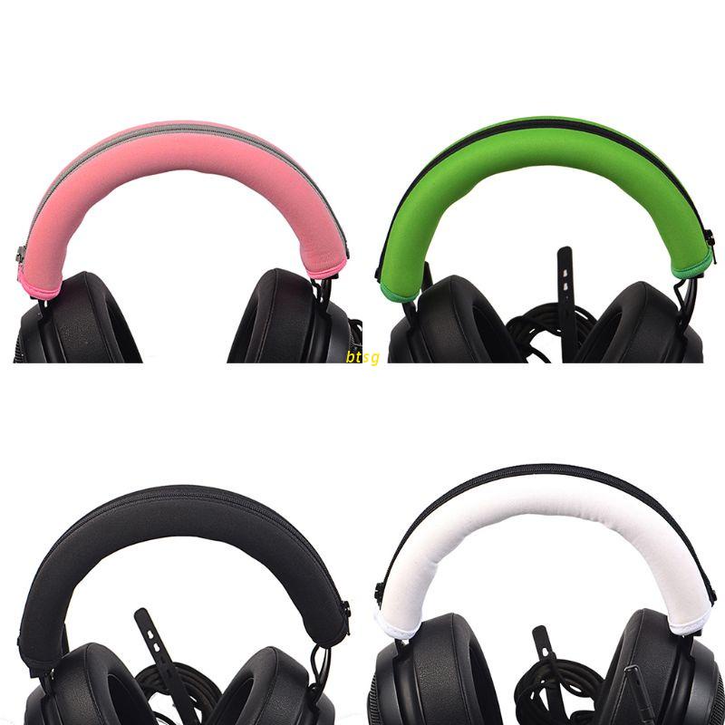 Btsg Bantalan Headband Headphone Dengan Resleting Untuk Razer Kraken Pro 7.1 V2