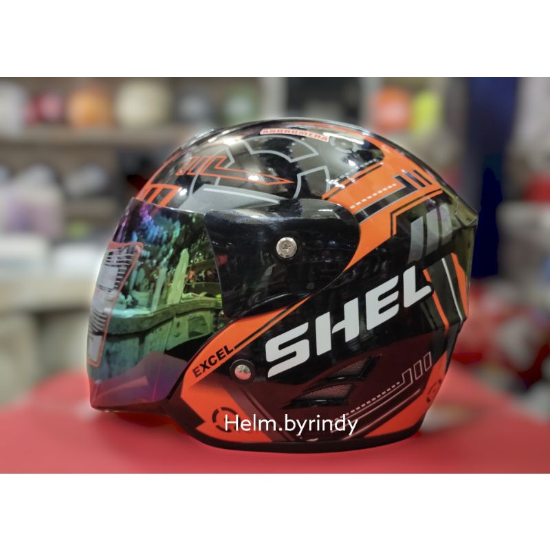HELM PRIA SHEL EXCEL ORIGINAL UNLIMITED ADITION