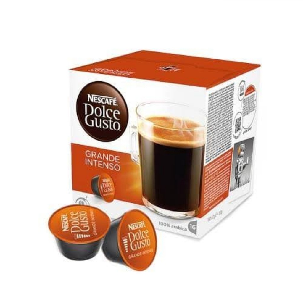 

Kapsul kopi Nescafe Dolce Gusto Grande Intenso eceran per 1