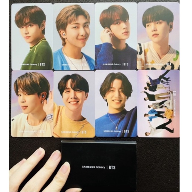 NEW PHOTOCARD BTS x SAMSUNG S21+ ORIGINAL AUTHENTIC