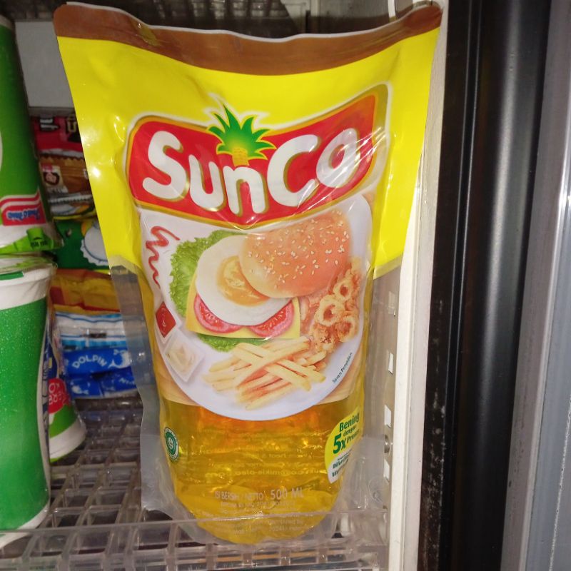 

SunCo minyak goreng 500ml