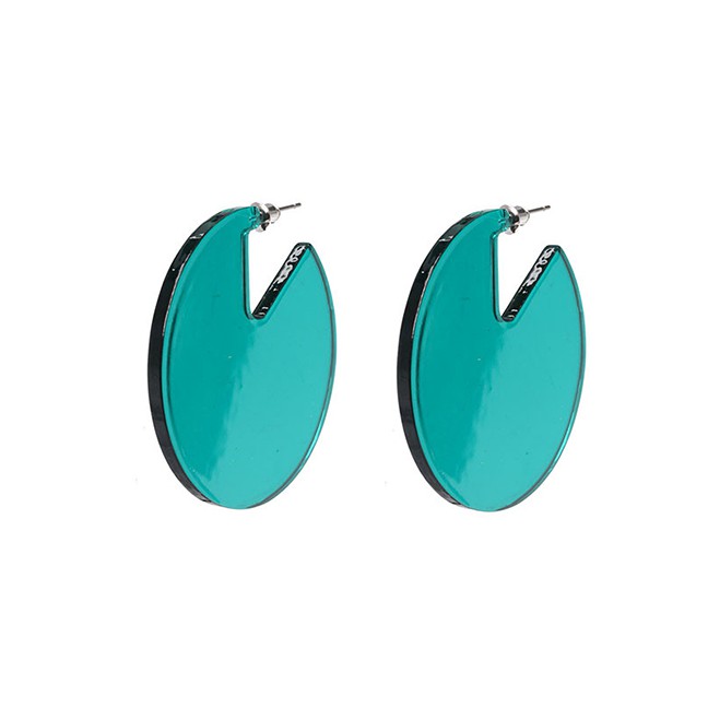 LRC Anting Tusuk Fashion Geometric G-shaped Earrings F4599X