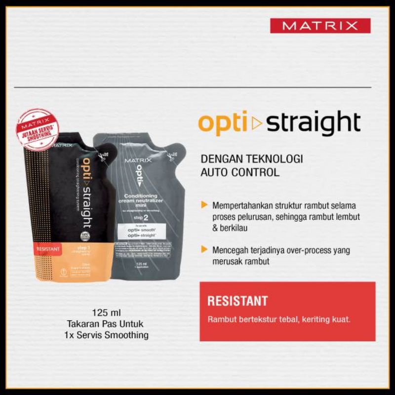 MATRIX - Opti Straight Mini Normal / Resitant Sachet / Obat Bonding
