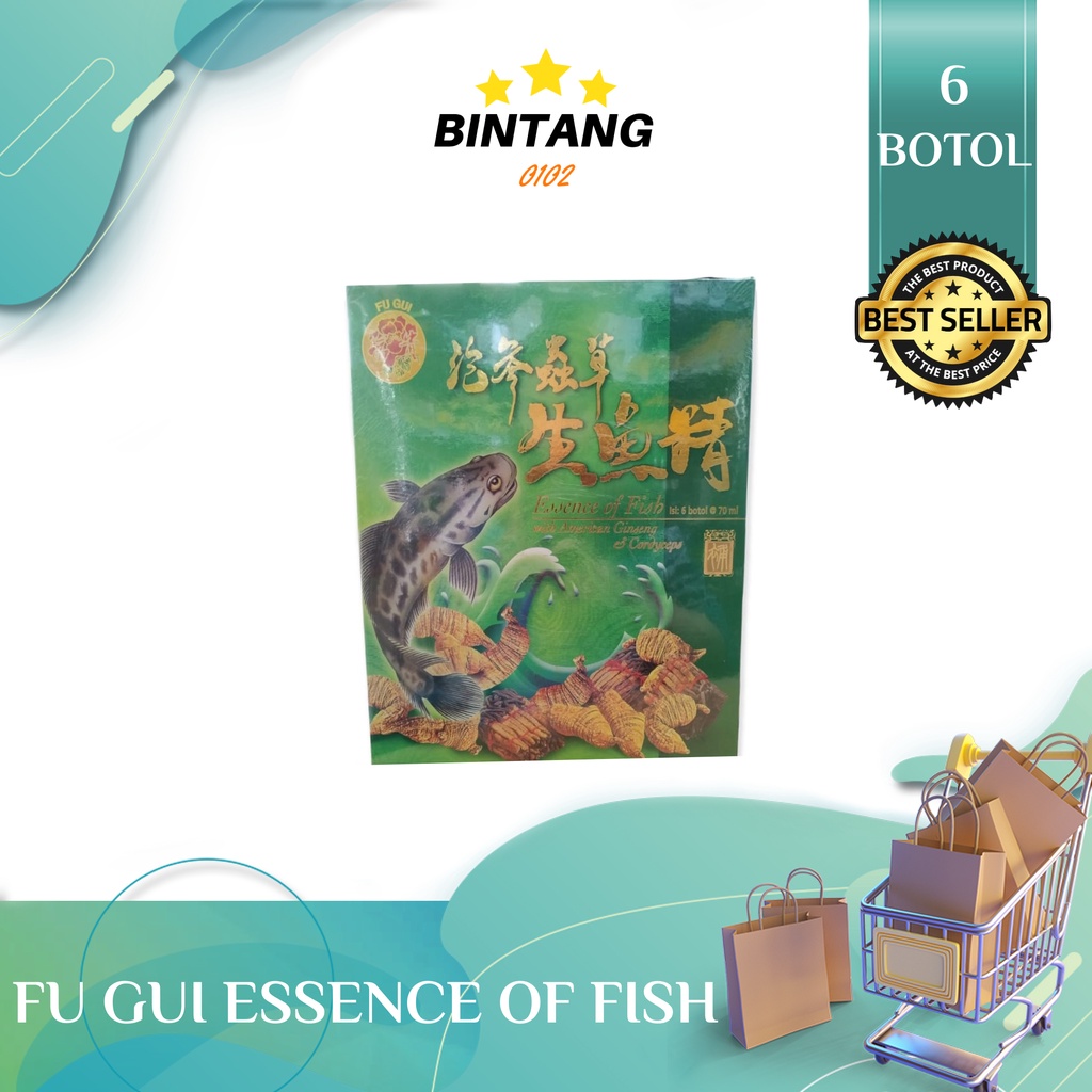 

Fu Gui essence of fish ekstrak sari pati ikan gabus haruan / kutuk