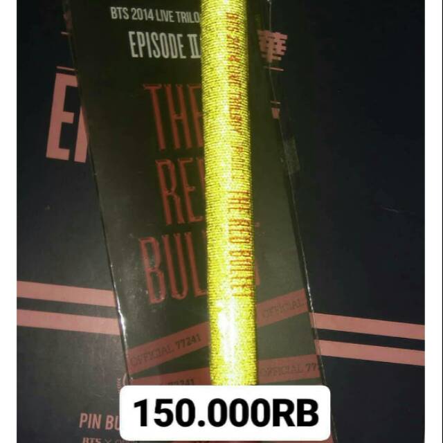 Bts Light Stick The Red Bullet 14 Rare Shopee Indonesia