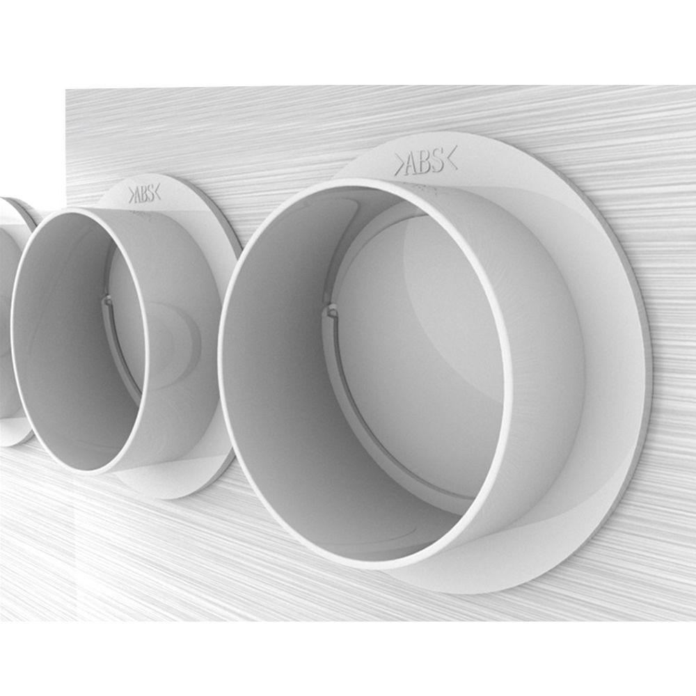 Suyo Pipa Check Valve 80-150mm Putaran Perbaikan Rumah Range Hood Flue Damper Check Valve Ventilasi Check Valve