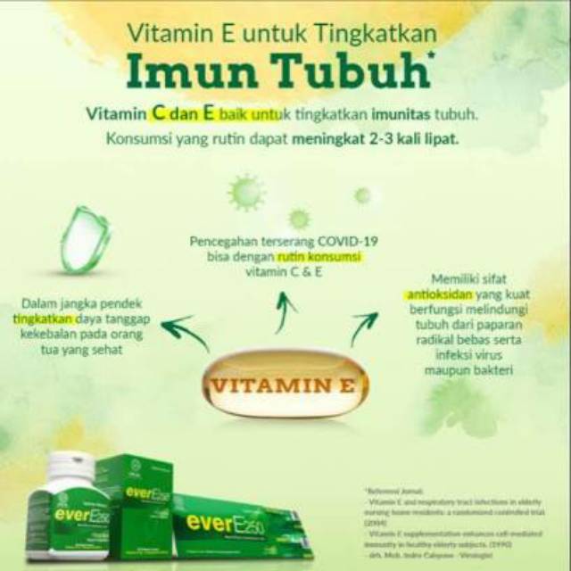 Jual Ever E Vitamin E 250 Iu Halal Shopee Indonesia 3544