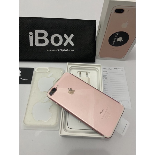 KREDIT HP CICILAN MURAH IPHONE 7 PLUS 256GB 128GB 64GB ORIGINAL - GARANSI RESMI IBOX - LIKE NEW FULLSET-3