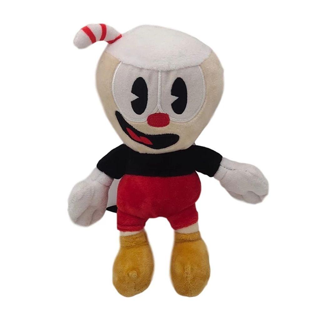 Lanfy Cuphead Boneka Plush Boneka Boneka Boneka Mainan Xmas Hadiah Natal Brinquedos Boneka Boneka Rumah Mainan Lembut Mainan Permainan Boneka Mainan