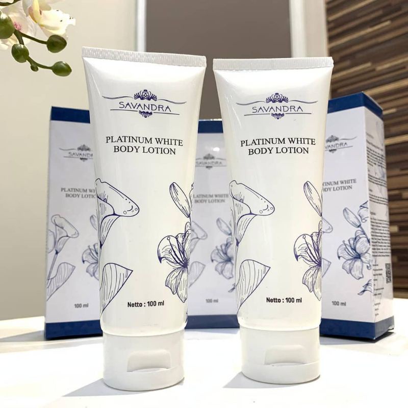 Savandra Platinum Body Lotion whitening