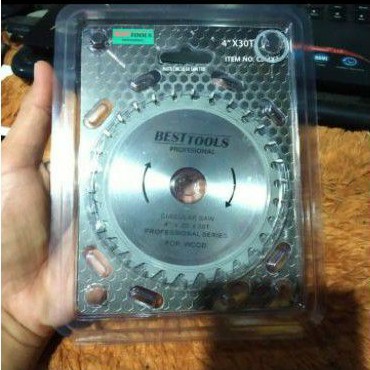 mata potong kayu gergaji untuk mesin gerinda circle 4 inc