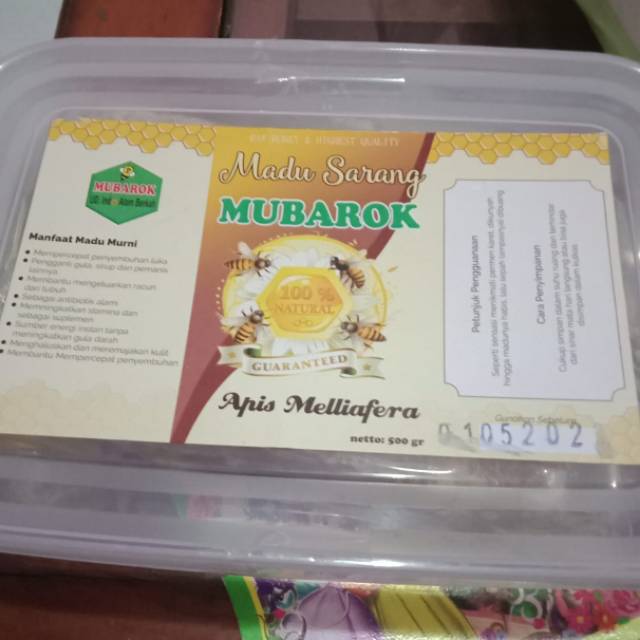 

Madu Sarang Mellifera 500gr