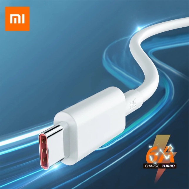 KABEL CHARGER XIAOMI REDMI NOTE 10 POCO X3 M3 F3 Mi 9 Mi 10 TURBO CHARGE TYPE C