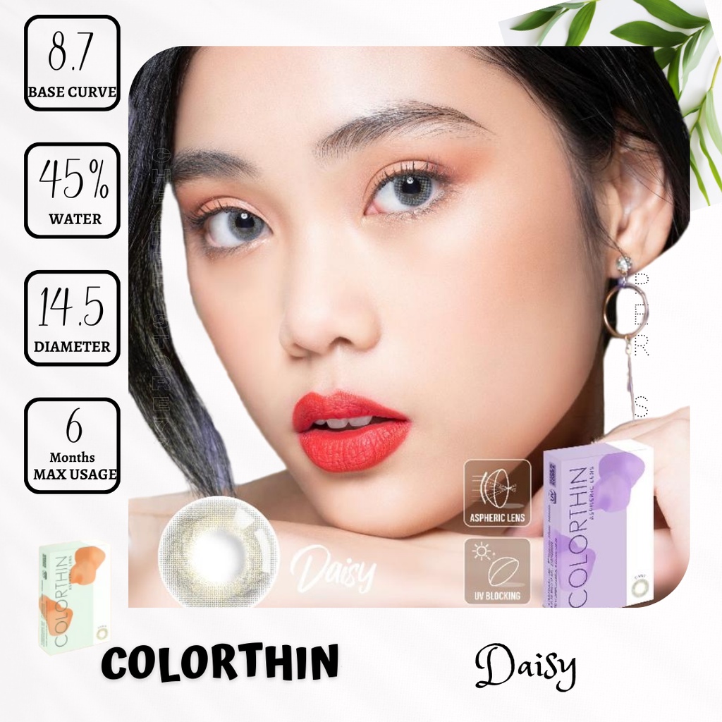 SOFTLENS X2 - COLORTHIN ASPHERIC LENS DIA. 14.50mm MINUS -0.50 SD -2.75