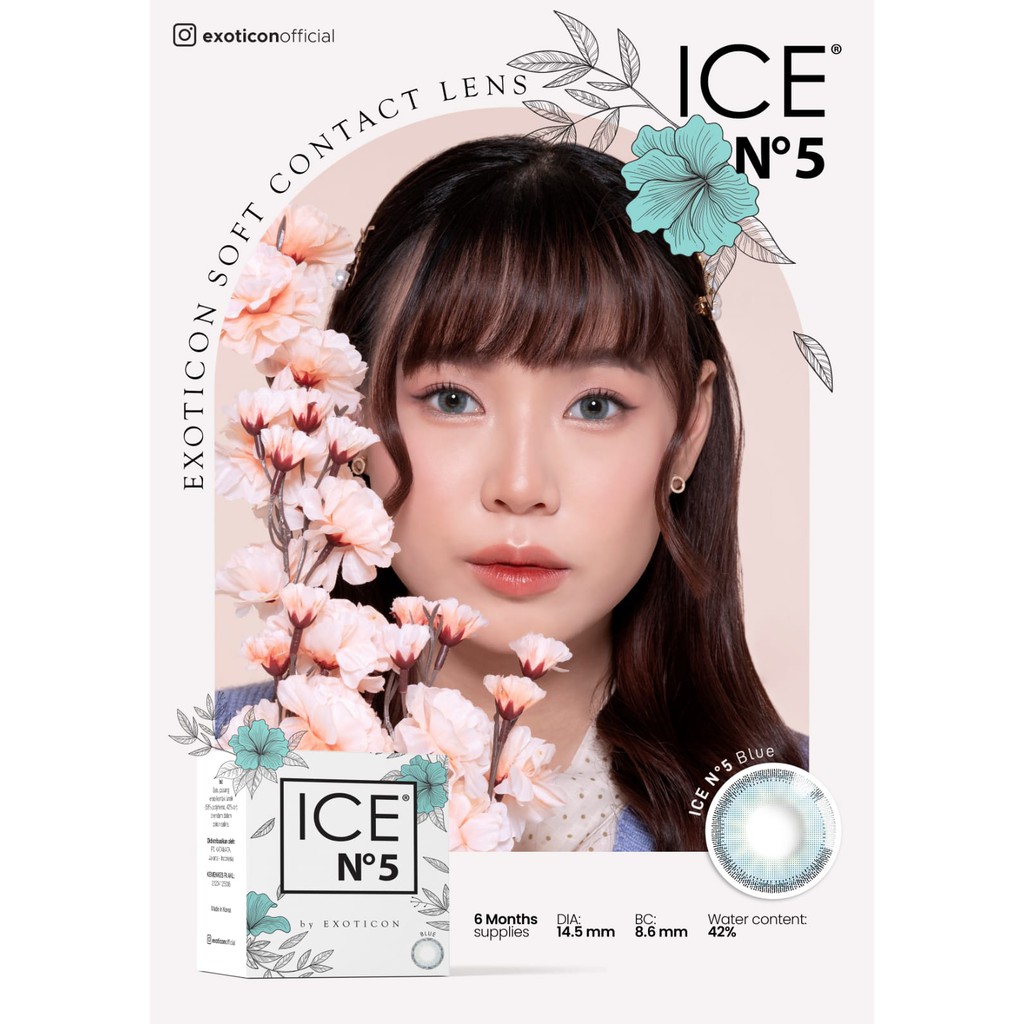 SOFTLENS X2 ICE NO 5  N5  n 5 COLOR