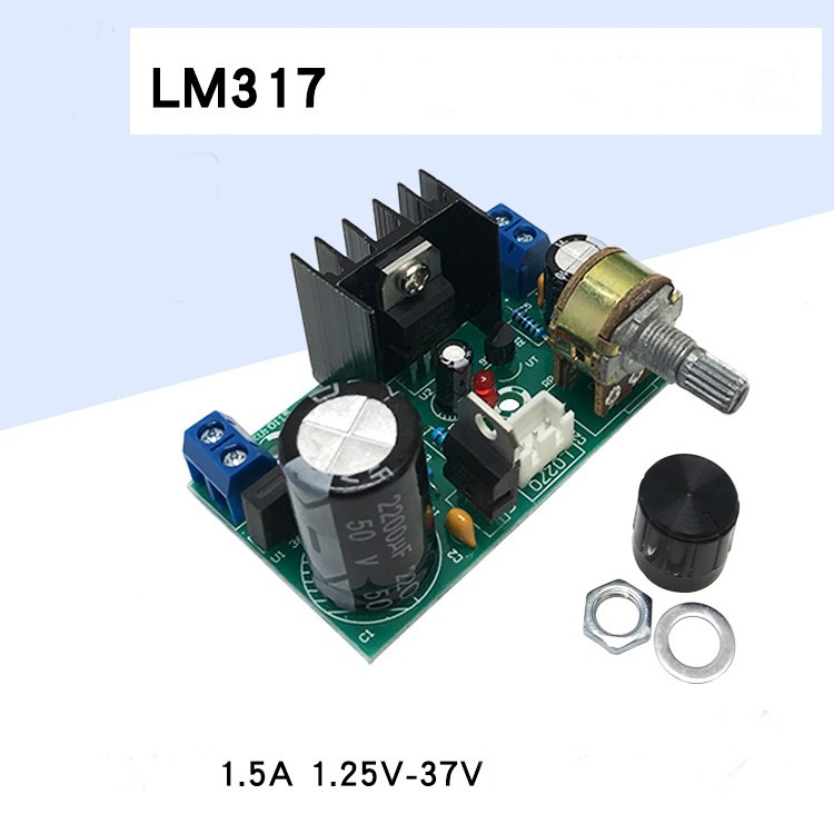 Power supply voltage regulator LM317 1.5A1.25V-37V (040)