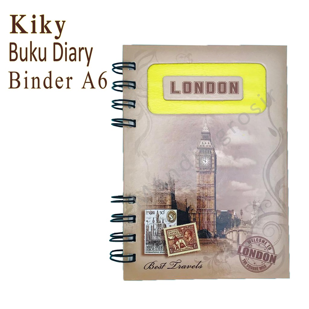 Buku Catatan * Kiky * Buku Dairy * 621560RN-A6